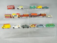 Matchbox - a quantity of diecast model motor vehicles Matchbox by Lesney to include #42, #7, #44.