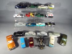A collection of Dinky and Corgi diecast model motor vehicles to include Corgi 1:36 scale Whizz