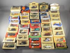 Lledo, Corgo, Matchbox - In excess of 40 boxed diecast model vehicles predominately by Lledo.