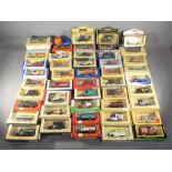 Lledo, Corgo, Matchbox - In excess of 40 boxed diecast model vehicles predominately by Lledo.