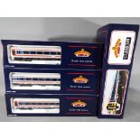 Bachmann Branch Line - an OO gauge 3-car set, class 159 Stage Coach locomotive, BR black,