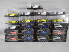 Onyx - 21 boxed diecast 1;43 scale F1 racing cars by Onyx.