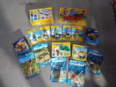 Playmobil - A selection of Playmobil sets, figures and animals.