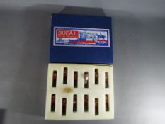 Ducal traditional military figures - a boxed set of 12 diecast models,