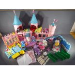My Little Pony - a vintage My Little Pony Dream Castle (1984) with ponies and accessories,