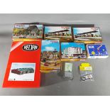 N gauge - A collection of N gauge scenics kits and similar to include Heljan, Vollmer,