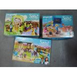 Playmobil - Three unused, unopened boxes of Playmobil 'Spirit Riding Free' sets including # 70121,