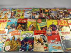 A collection of vintage comics, predominantly 1950's to include Black Fury The Wonder Horse,