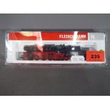 Fleischmann - A Fleischmann N gauge Piccolo steam locomotive # 712383.