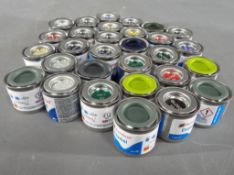 Humbrol - 30 tins of Enamel paint for model makers,