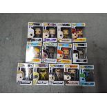 Unused Retail Stock - Thirteen mint and boxed Funko Pop vinyl figures including Ancient One,