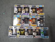 Unused Retail Stock - Thirteen mint and boxed Funko Pop vinyl figures including Ancient One,