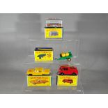 Matchbox, Lesney - Four boxed Matchbox model vehicles.