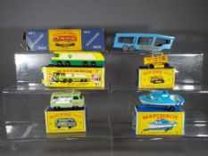 Matchbox, Lesney - Five boxed Matchbox model vehicles.