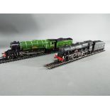 Hornby - two OO gauge model locomotives comprising 4-6-2 Flying Scotsman with tender op no 4472,