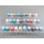 Games Workshop - A collection of thirty various 12 ml Citadel model paints,