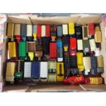 In excess of forty diecast model vehicles, all unboxed, to include Corgi, Dinky by Matchbox,