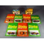 Dinky - Seven vehicles in original blister packs made in Hong Kong comprising 3 x # 107 BMW Turbo