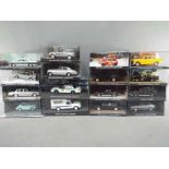 James Bond 007 - Sixteen diecast vehicles from the James Bond Car Collection including Austin Mini: