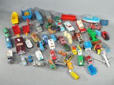 Dinky / Corgi / Matchbox - a collection in excess of 50 diecast model motor vehicles,