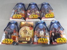Star Wars - A collection of Star Wars figures and The Hobbit Bilbo Baggins figure,