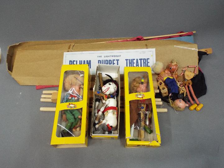 Pelham - A boxed Lightweight Puppet Puppet Theatre in Playworn condition in a Fair box, - Image 2 of 2