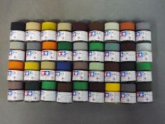 Tamiya - A collection of 36 10ml Acrylic paints by Tamiya.