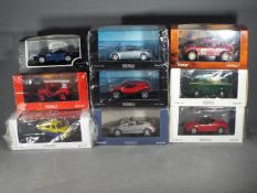 Norev, Maxi-Car - A collection of nine boxed 1:43 scale diecast model vehicles.