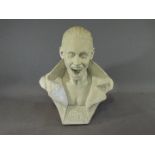 Killer Kits - An predominately unpainted resin bust of The Joker (white undercoat on o right lapel)