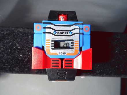 Transformers - a childs Transformer digital watch, model number 1095,