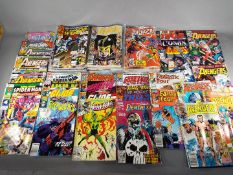 A collection of Marvel comics from the 1970's and later to include The Avengers, Fantastic Four,