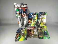 Retail stock - five Star Wars Power of Jedi and The Force Awakens figures to include Gamorrean