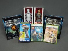 XBox, Scalextric, Disney , Revell - A selection of toys, videos games and action figures.