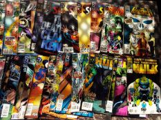 Marvel / DC Comics - a collection of approximately 35 American / US comics, The Hulk, Iron Man,