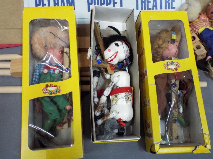 Pelham - A boxed Lightweight Puppet Puppet Theatre in Playworn condition in a Fair box,