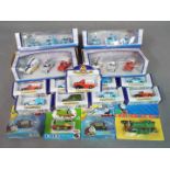 Oxford Diecast, Ertl, Fisher Price - 17 boxed diecast and plastic vehicles in various scales.