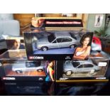 Corgi James Bond - three diecast model cars, BMW 750i # 05101,