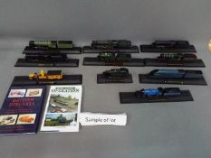 Model Railways - Approximately 20 static steam railway locomotive models ALl together with some