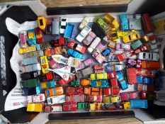 Matchbox and other - a large collection of playworn diecast and other model motor vehicles