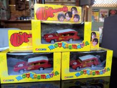 Corgi - a group of three Corgi CC52405 The Monkeemobile, Monkeemania,