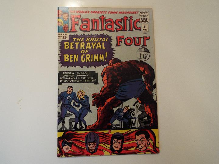 Comics - a Marvel Comics Group comic featuring the Fantastic Four # 41 Aug,