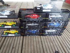 Onyx - ten model F1 racing cars,