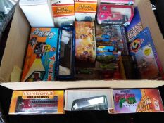 A good mixed lot of diecast model motor vehicles to in clude Matchbox, ERTL, EFE,