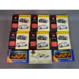 Corgi, Vanguards, Matchbox - Nine boxed diecast model vehicles and sets.