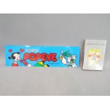 Popeye - A Popeye game cartridge for Commodore 64 by Parker Brothers contained in original,
