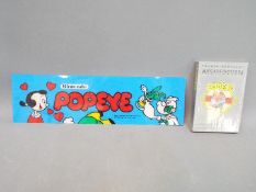 Popeye - A Popeye game cartridge for Commodore 64 by Parker Brothers contained in original,