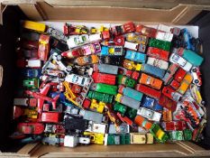 Matchbox and other - a large collection of playworn diecast and other model motor vehicles