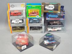 Corgi Vanguards, Gamma, Vitesse and Others - 13 boxed diecast model cars in 1:43 scale.