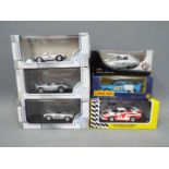 Jooly Models; Kyosho; Luso Toys - A mixed group of boxed 1:43 scale diecast racing / sports cars.