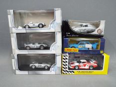 Jooly Models; Kyosho; Luso Toys - A mixed group of boxed 1:43 scale diecast racing / sports cars.